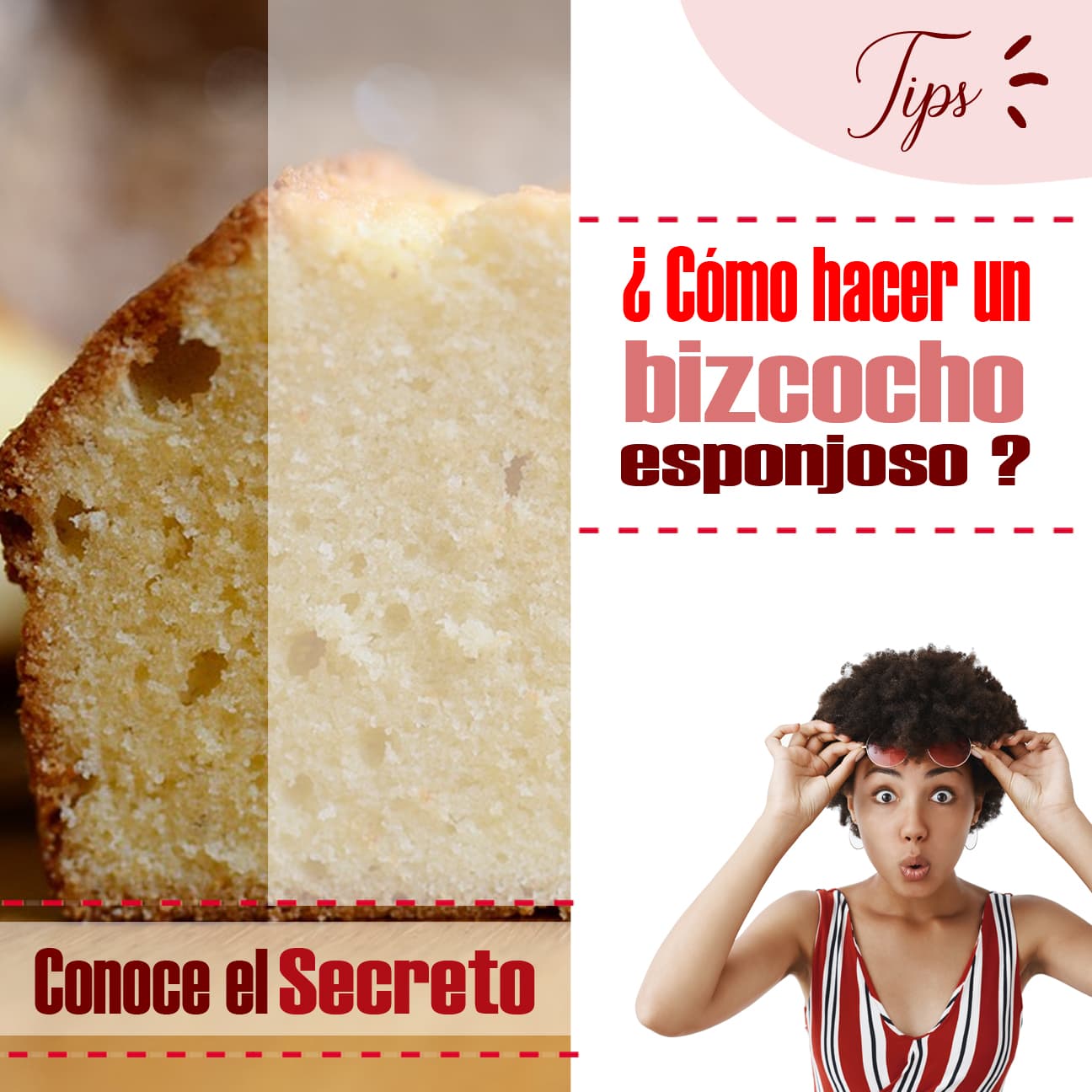 Tips para un bizcocho esponjoso