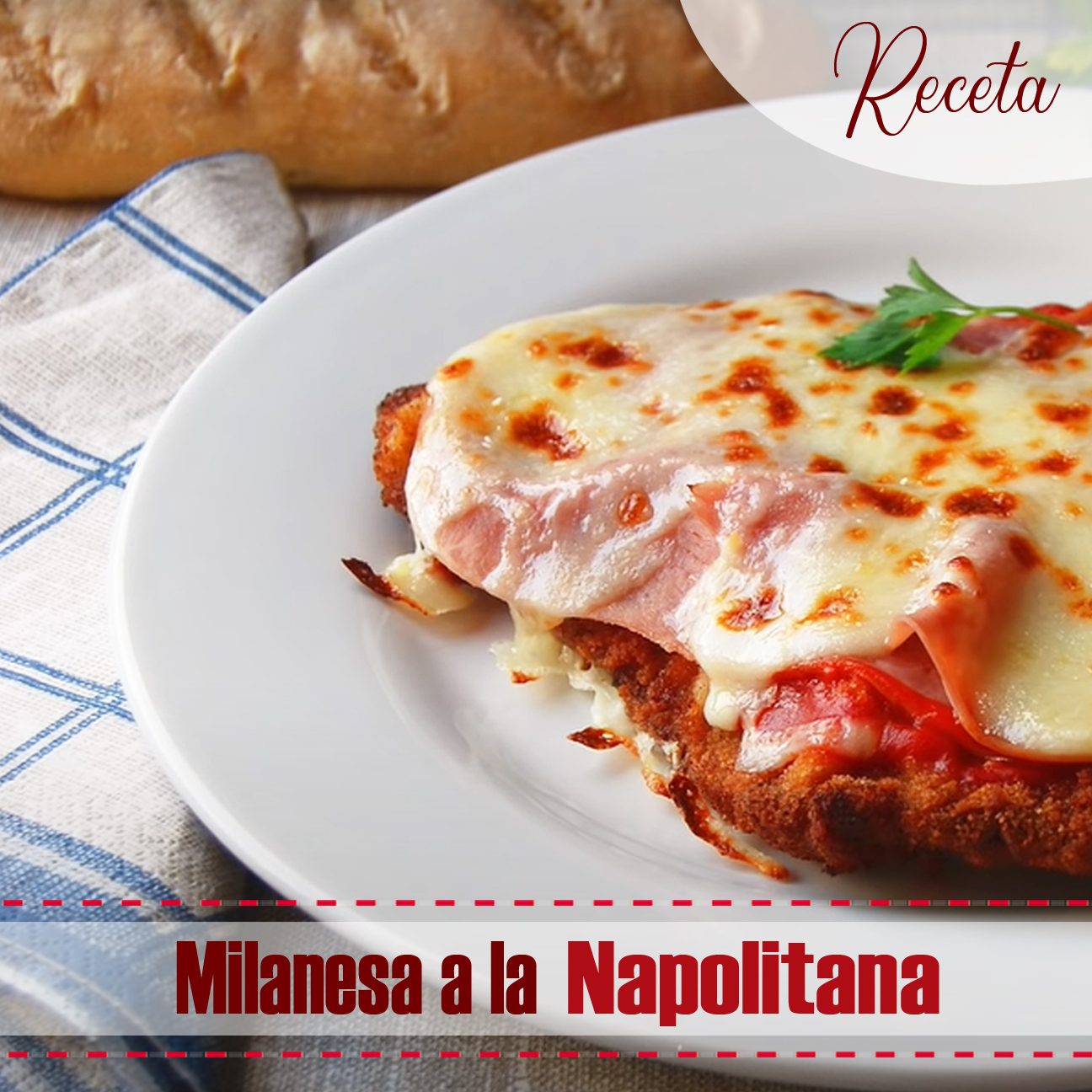 Milanesa a la Napolitana